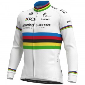 Maillot vélo 2021 Deceuninck-Quick-Step Manches Longues N002